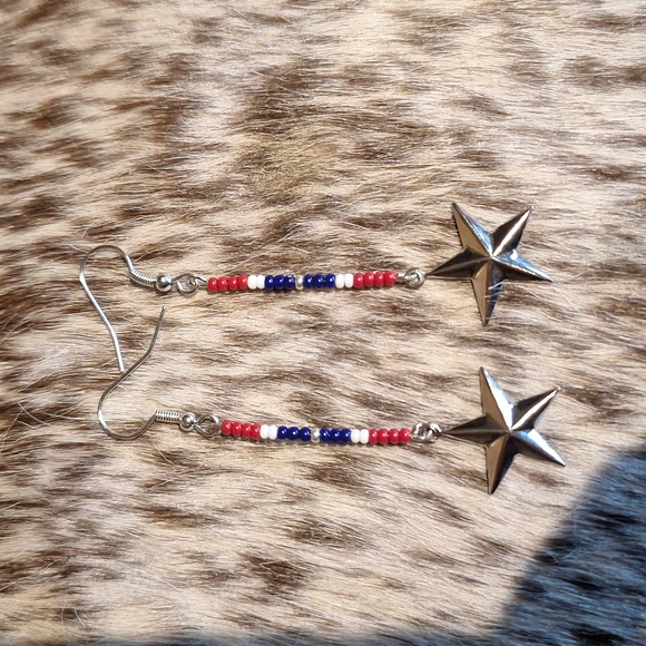 Patriotic earrings - Picture 1 of 1